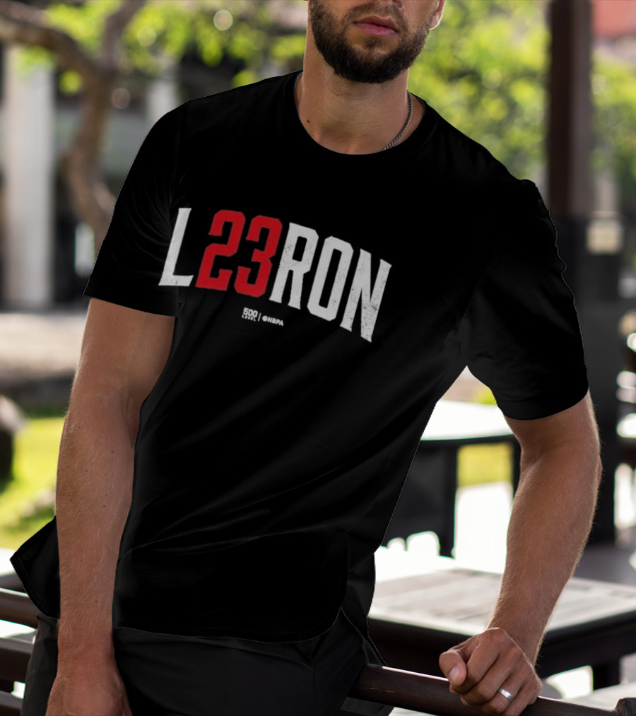 LeBron L23RON 23 Number Sports T-Shirt