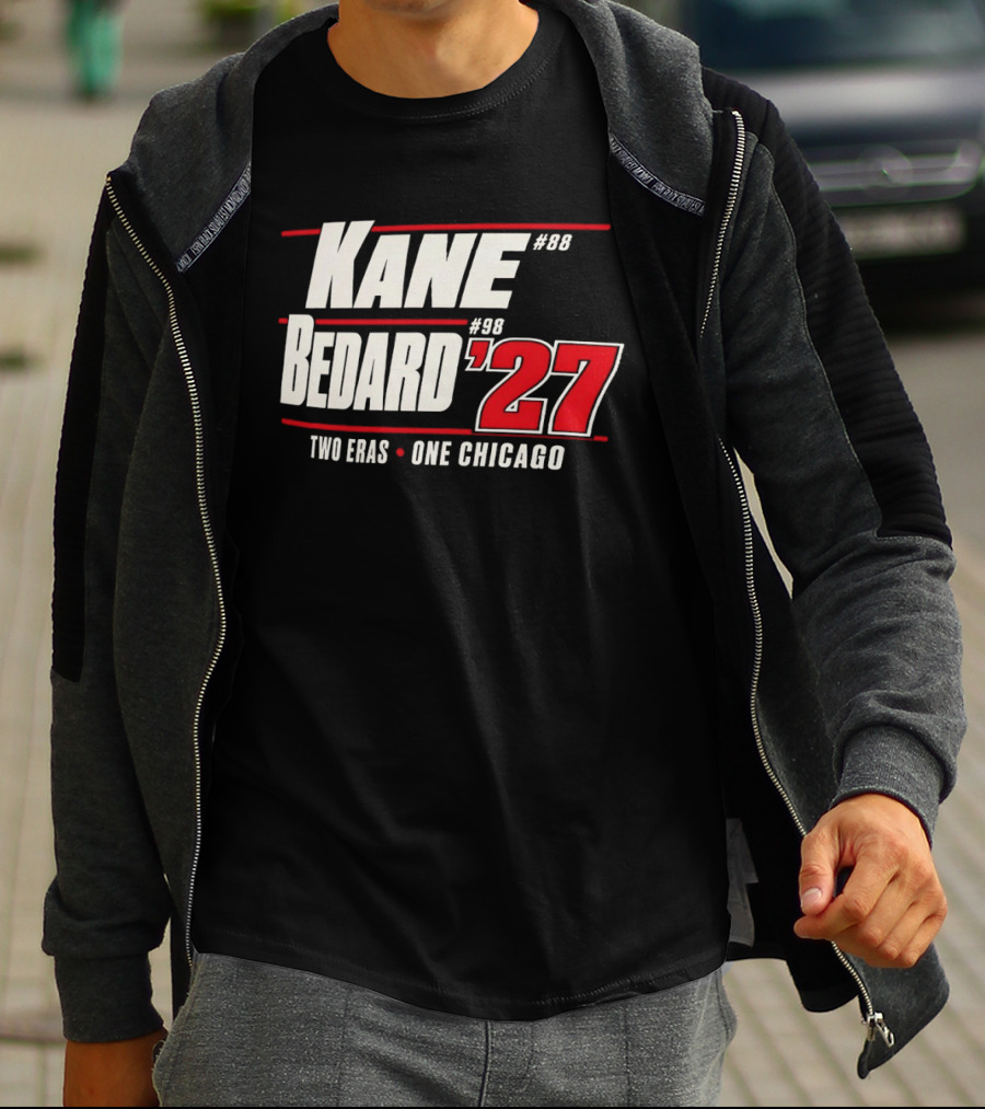 Kane 88 Bedard 98 '27 Two Eras One Chicago T-Shirt