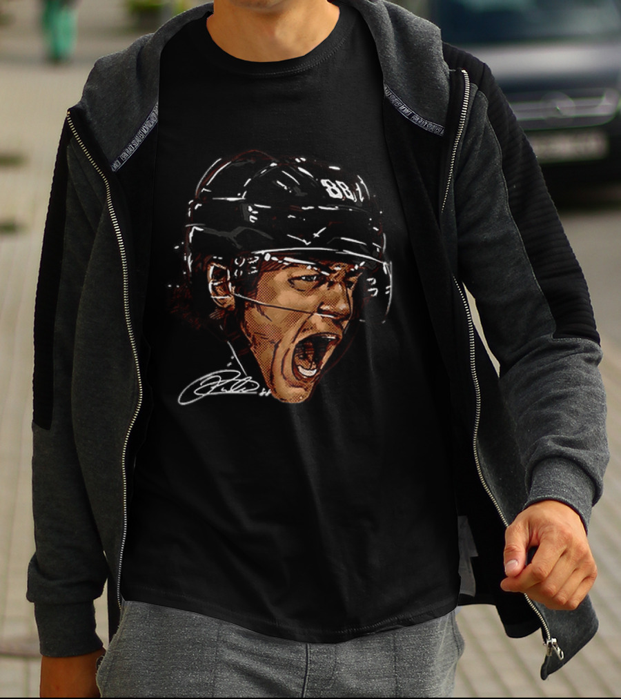 Patrick Kane Chicago Blackhawks 88 Big Head NHL Merchandise T-Shirt