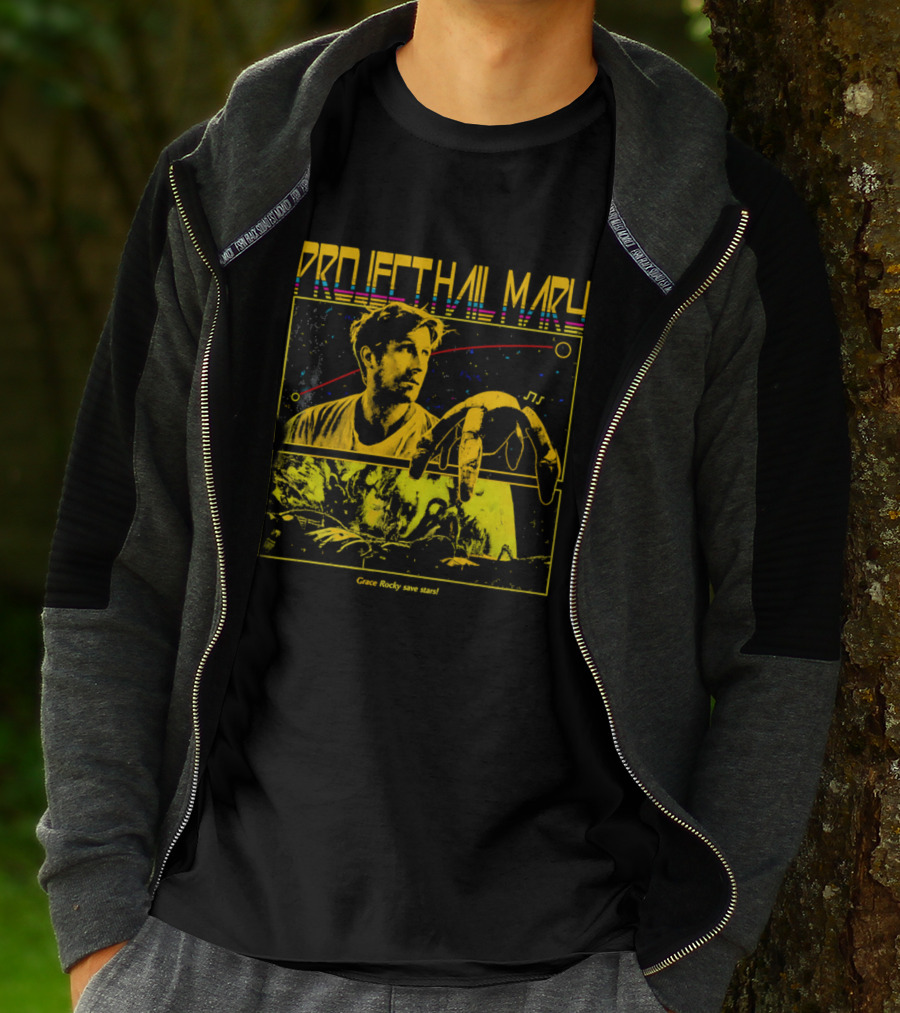 Project Hail Mary Rocky Grace Save The Stars T-Shirt