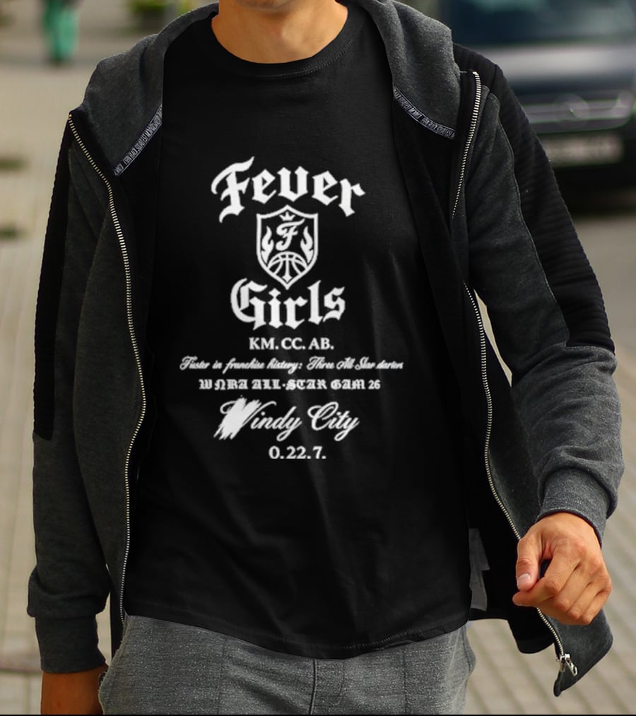 Fever Girls 2727 Raven Nighthawk Crest Timely City T-Shirt