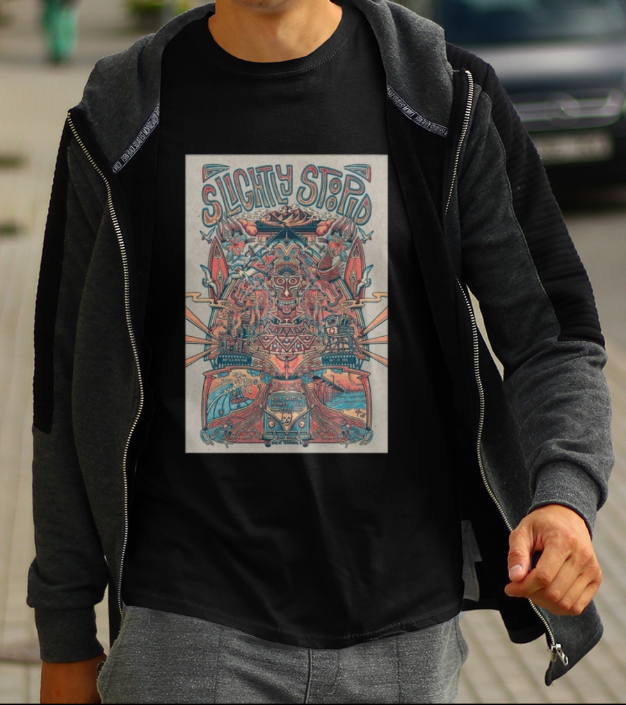 Slightly Stoopid Buffalo NY 7 24 2026 Old West Summer Tour Custom House_PRINT T-Shirt