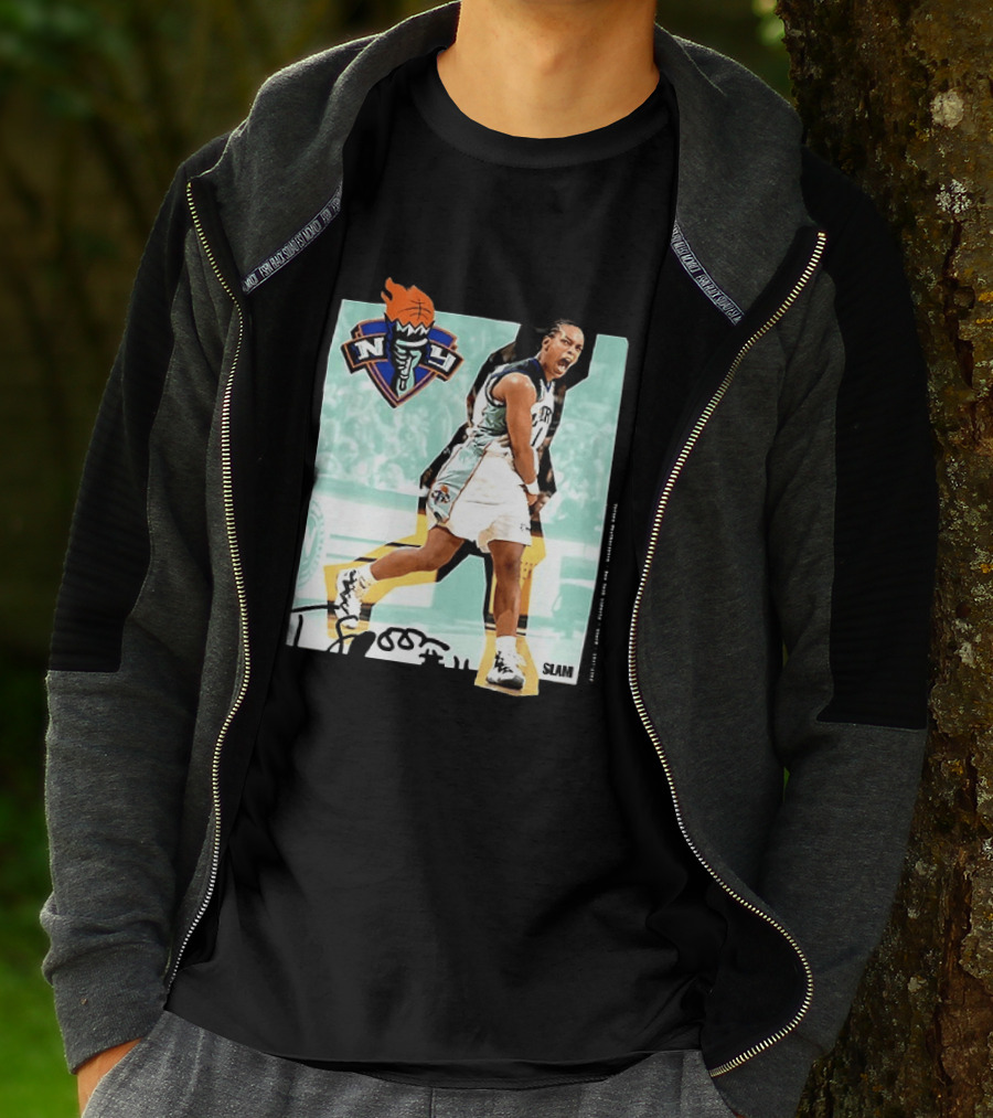 WNBA Legends Teresa Weatherspoon New York Liberty SLAM T-Shirt