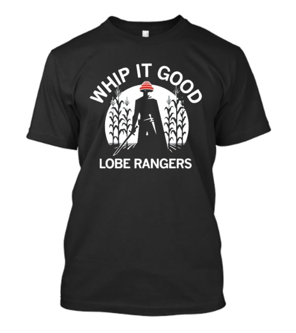 Whip It Good Lobe Rangers Cornfield Silhouette Red Hat T-Shirt