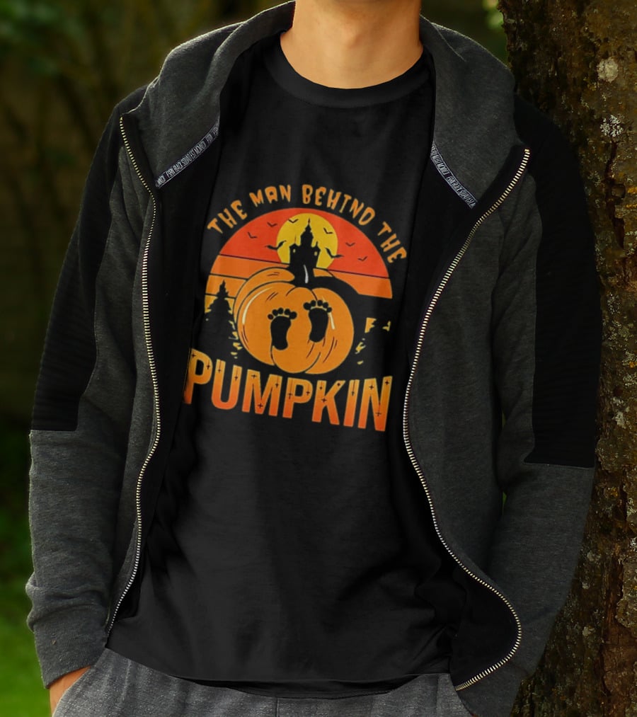 The Man Behind The Pumpkin Halloween 2026 T-Shirt