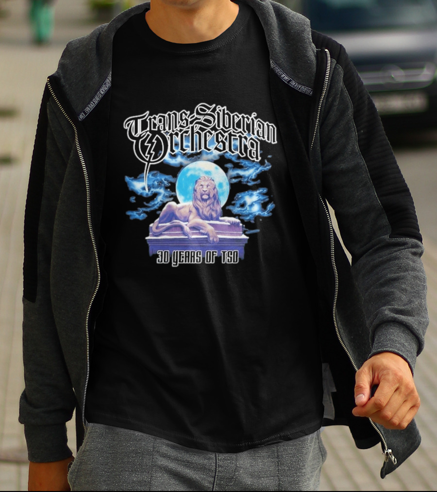 Trans Siberian Orchestra 30 Years Of TSO With Lion And Moon T-Shirt
