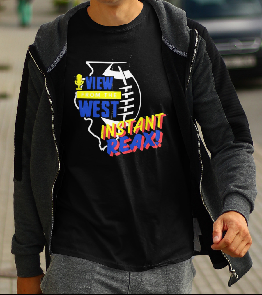 View From The West Instant Reax Illinois Football T-Shirt