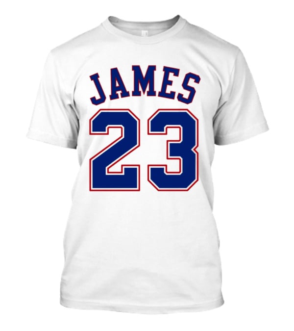 James 23 Philadelphia 76er The King T-Shirt