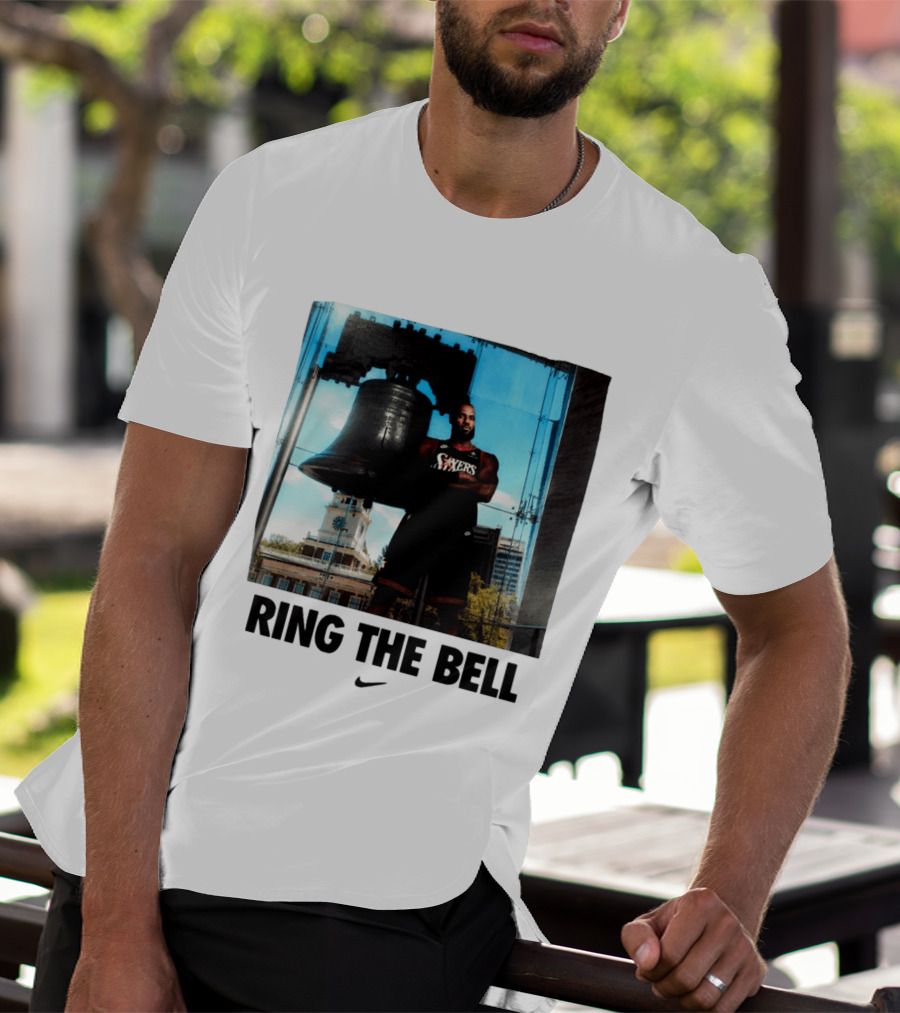 LeBron James Sixers Liberty Bell Ring The Bell T-Shirt