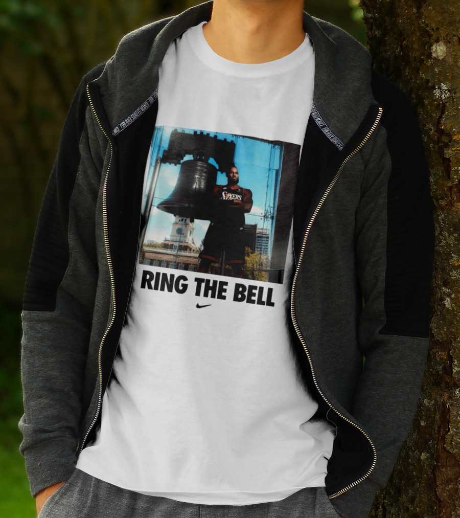 LeBron James Sixers Liberty Bell Ring The Bell T-Shirt