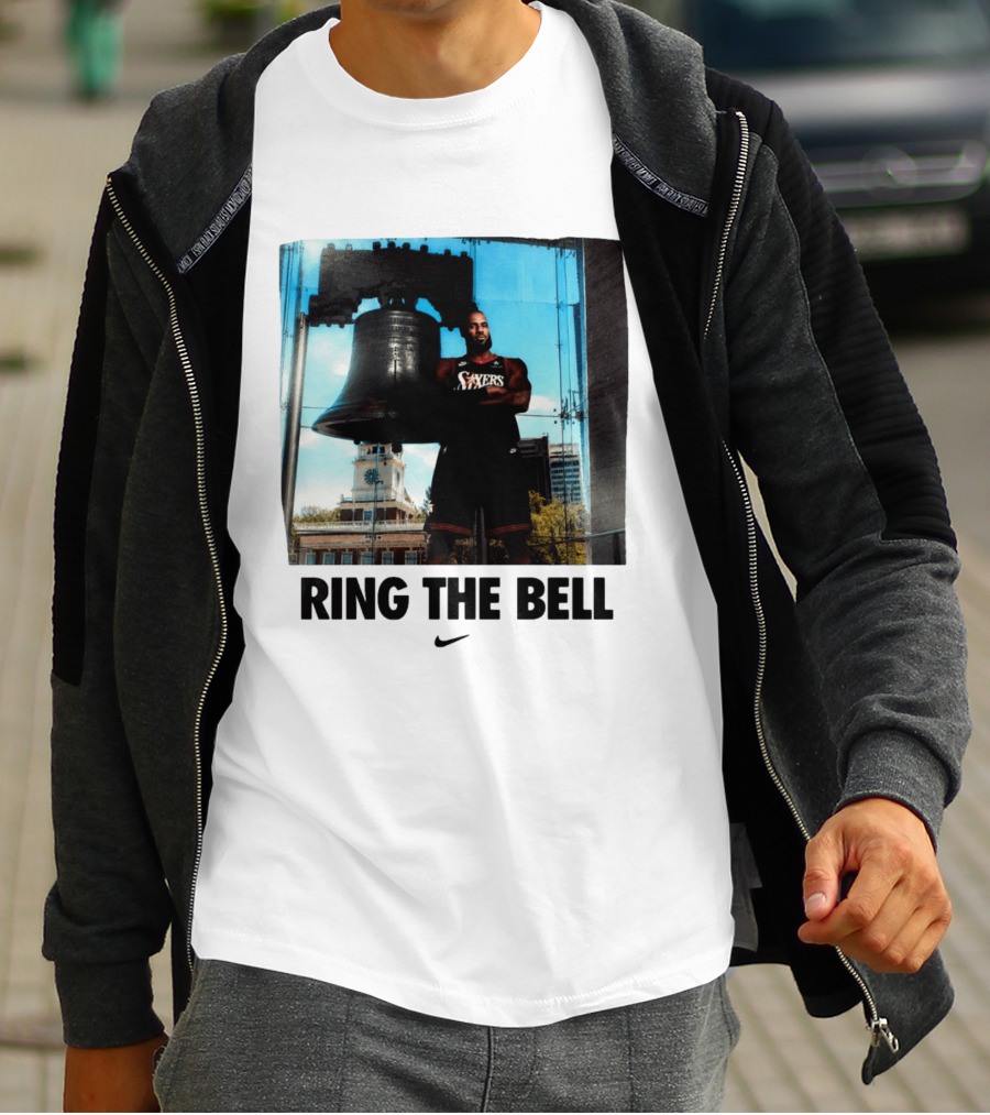 LeBron James Sixers Liberty Bell Ring The Bell T-Shirt