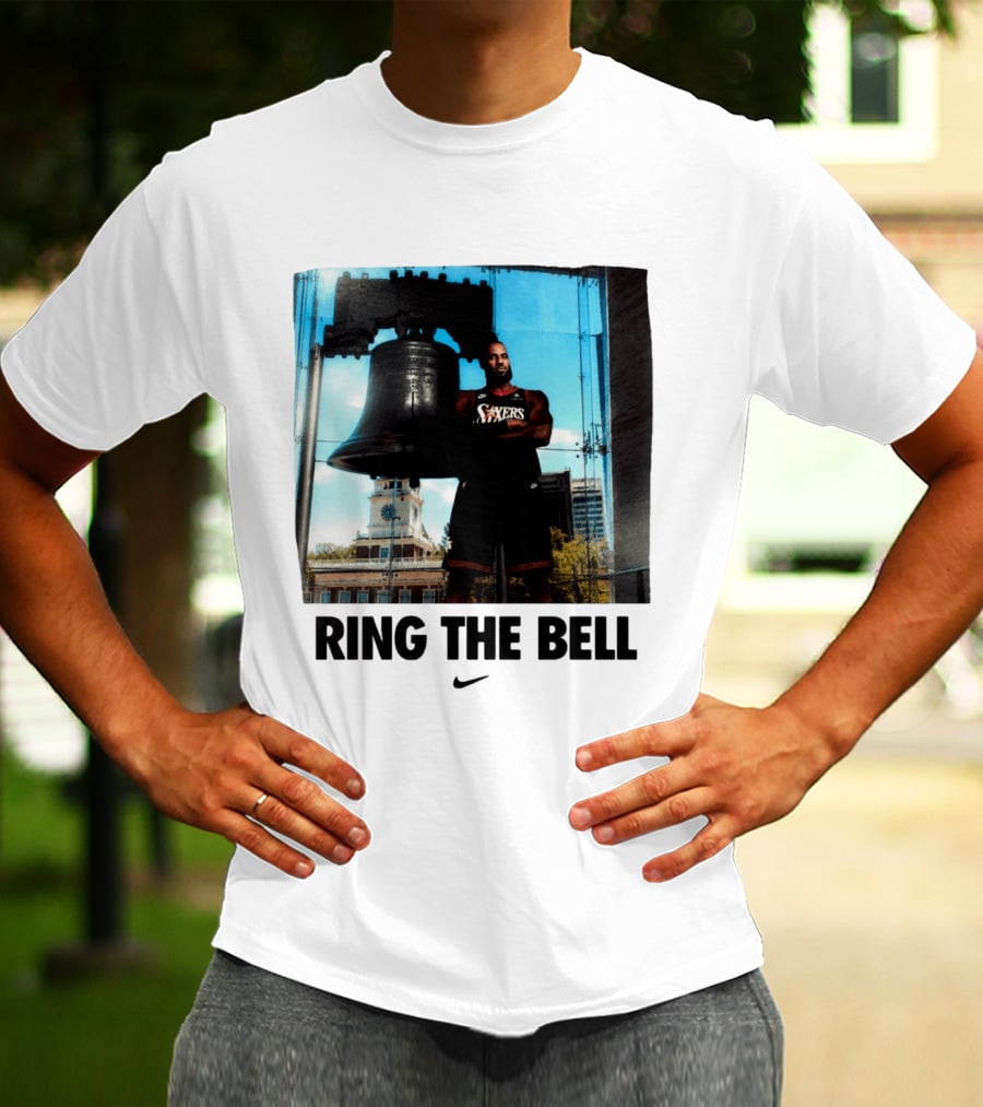 LeBron James Sixers Liberty Bell Ring The Bell T-Shirt
