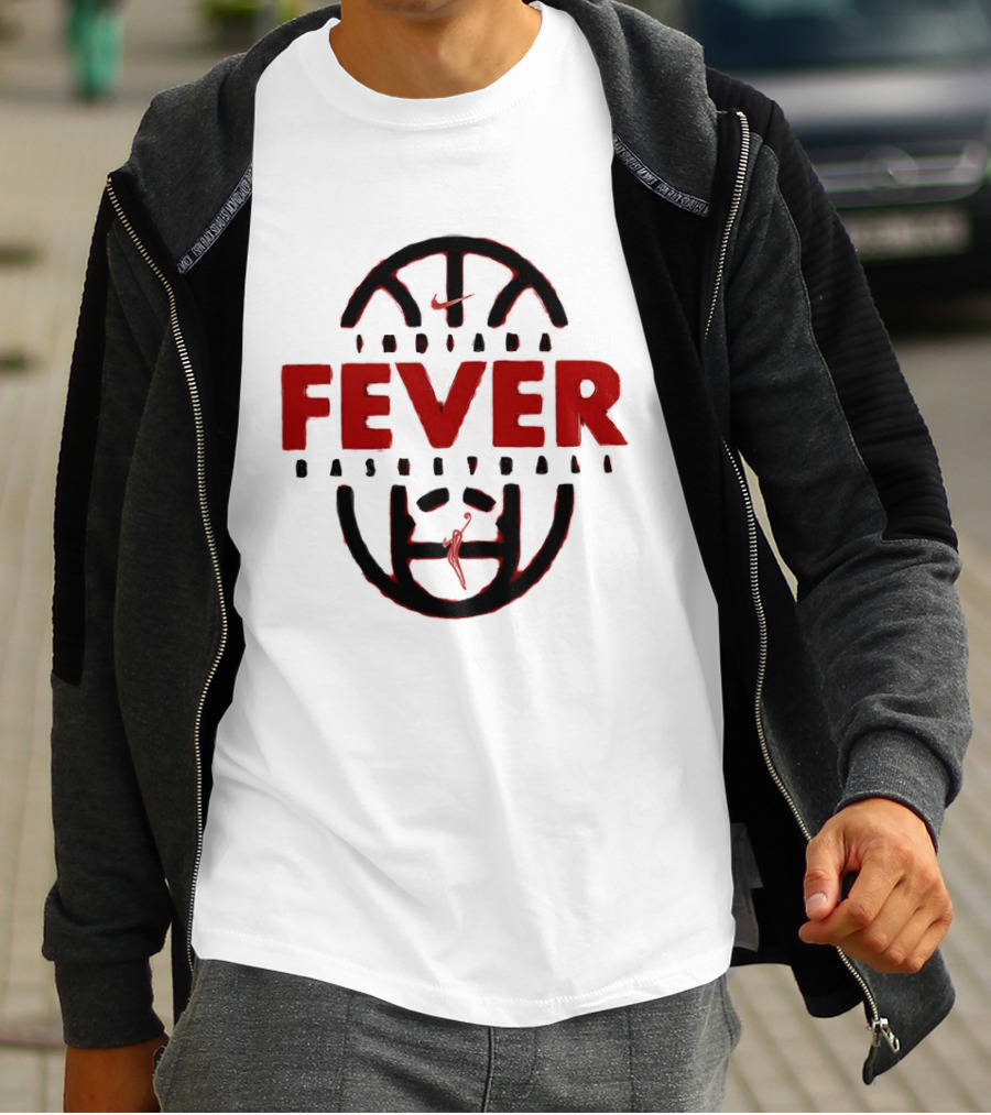 Sophie Cunningham Indiana Fever Basketball Red 2026 T-Shirt