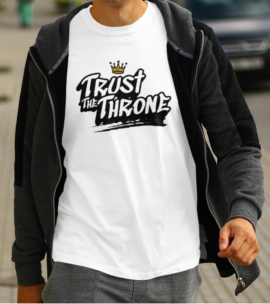 Trust The Throne Philadelphia Sixers LeBron T-Shirt