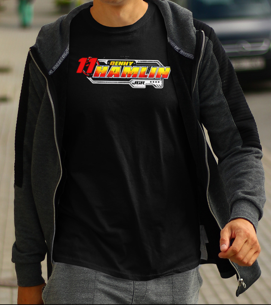 Denny Hamlin 11 Joe Gibbs Racing NASCAR 2026 T-Shirt