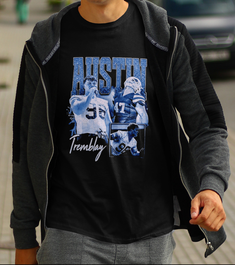 Austin Tremblay Football Austin 36 47 Sports T-Shirt