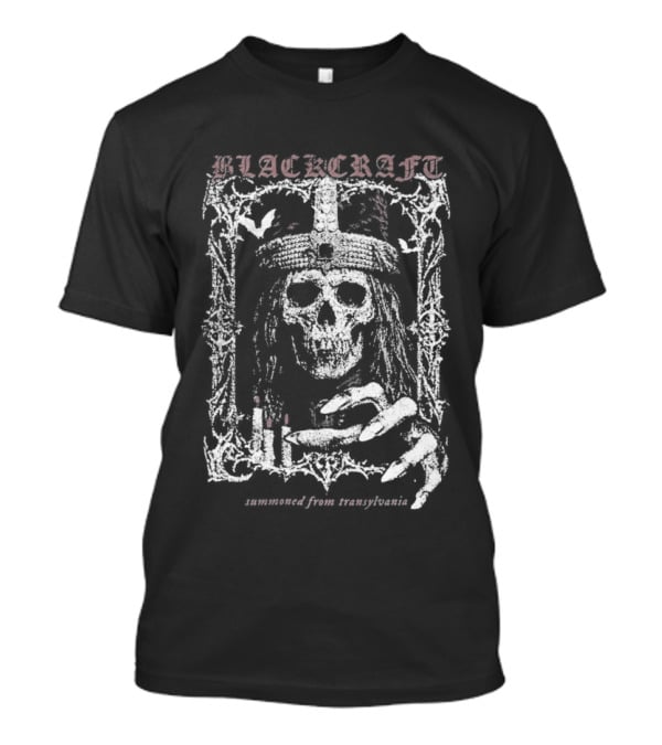 Blackcraft Cult Skull Impaler Transylvania Regal Candle Gothic T-Shirt