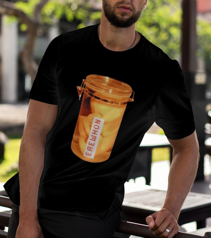 Erewhon Baby Jar Conceptual Artwork In Glass Container T-Shirt