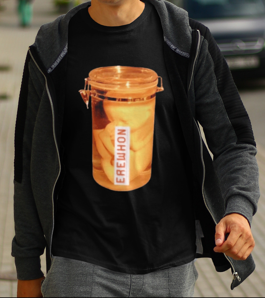 Erewhon Baby Jar Conceptual Artwork In Glass Container T-Shirt