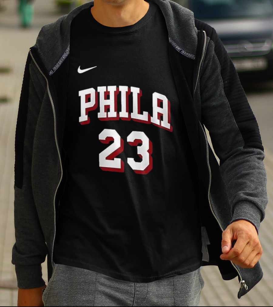 Nike PHILA 23 LeBron James Philadelphia 76ers Youth T-Shirt