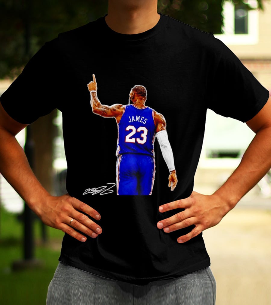 LeBron James 23 Philadelphia 76ers Basketball 2026 T-Shirt