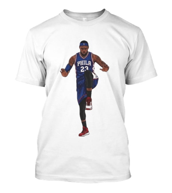 LeBron James Philly 23 Celebration Philadelphia 76ers King James T-Shirt