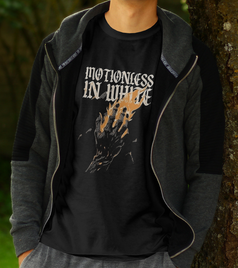 Motionless In White Fiery Hand We Will Carry The Torch T-Shirt