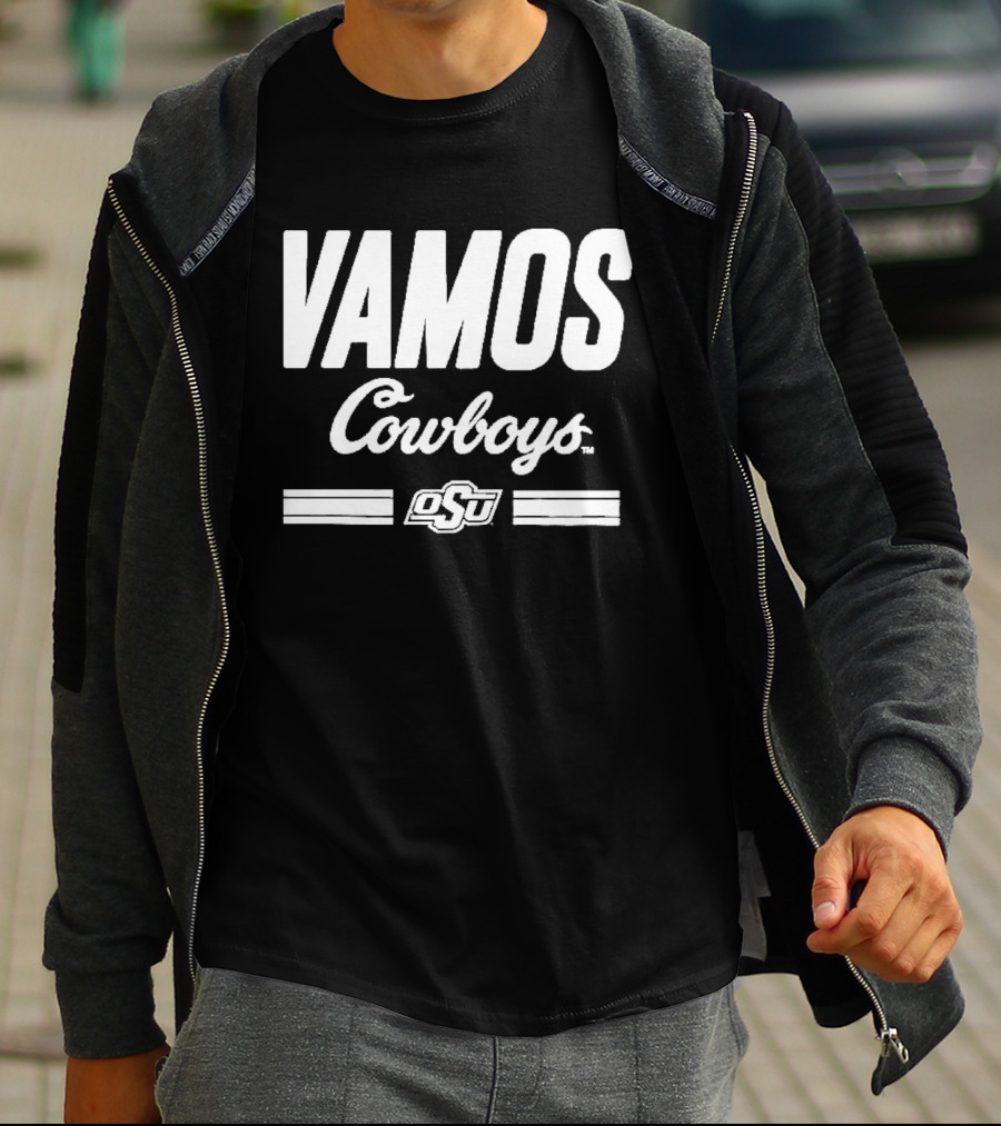 OSU Cowboy Basketball Vamos Cowboys 2026 OSU T-Shirt