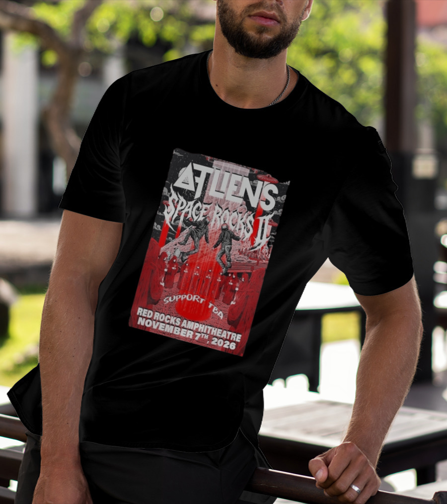 ATLiens Space Rocks II Red Rocks Amphitheatre November 7th 2026 Support TBA T-Shirt