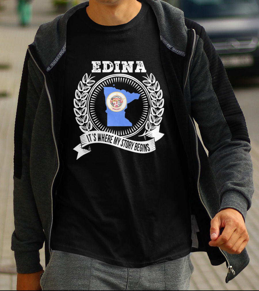 Edina Minnesota Where My Story Begins T-Shirt