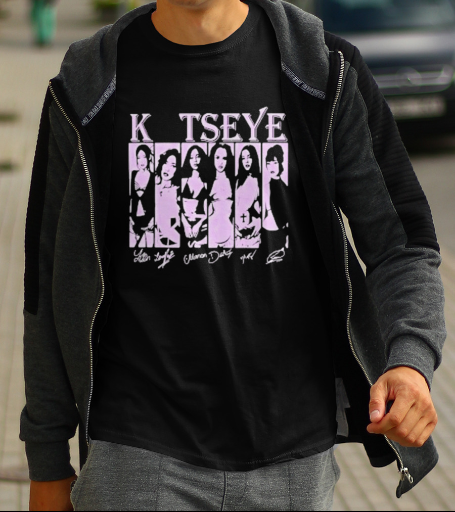 Katseye Bold Style Queens Party Girl Power T-Shirt