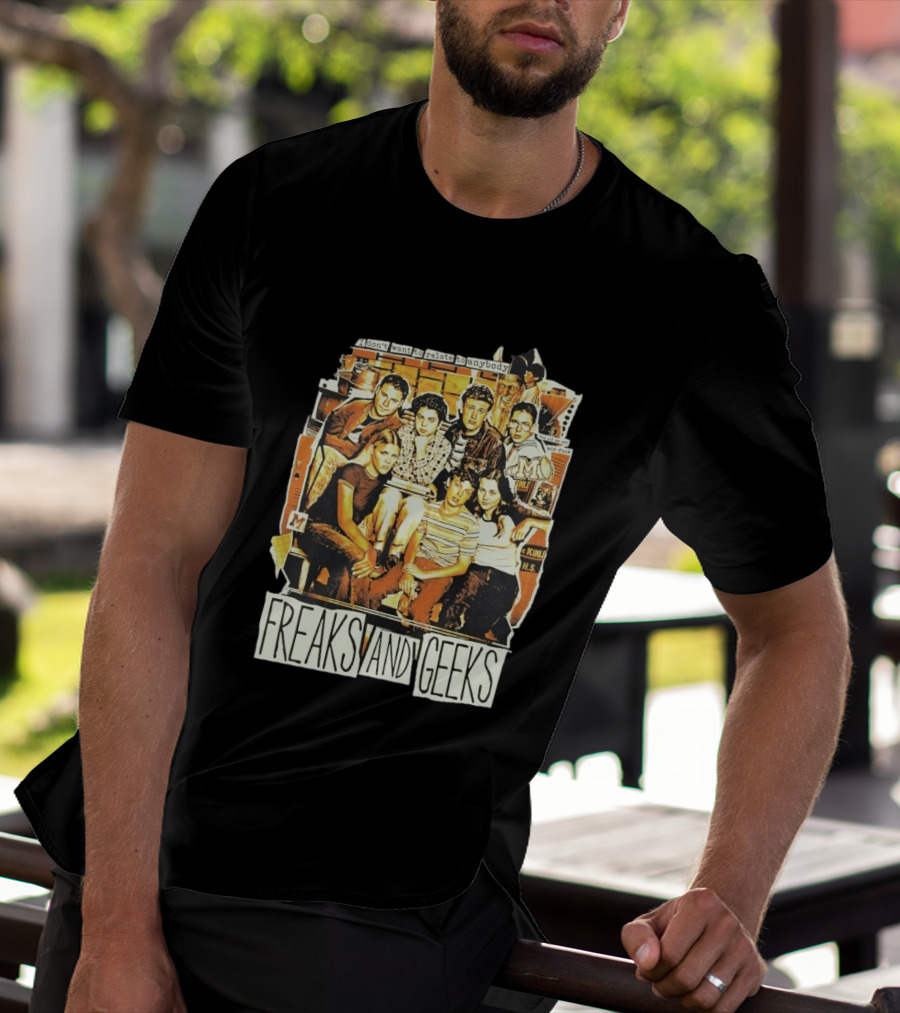 Freaks And Geeks I Don't Want To Relate To Anybody Mid Funk High School Group T-Shirt