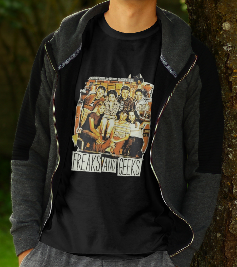 Freaks And Geeks I Don't Want To Relate To Anybody Mid Funk High School Group T-Shirt