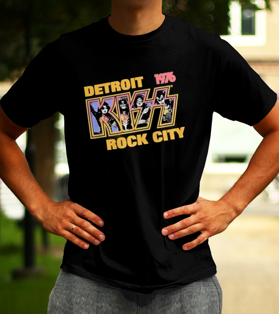 Kiss Detroit Rock City 1976 Band T-Shirt