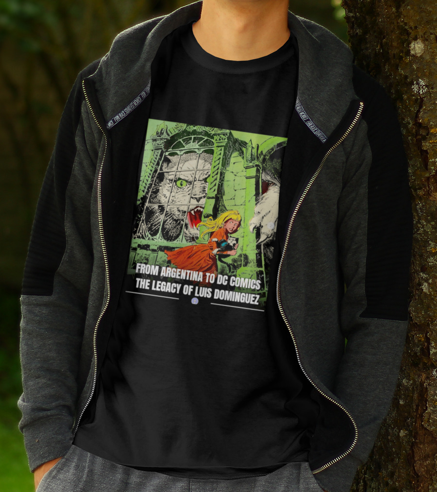 From Argentina To DC Comics The Legacy Of Luis Dominguez Vintage Comic T-Shirt