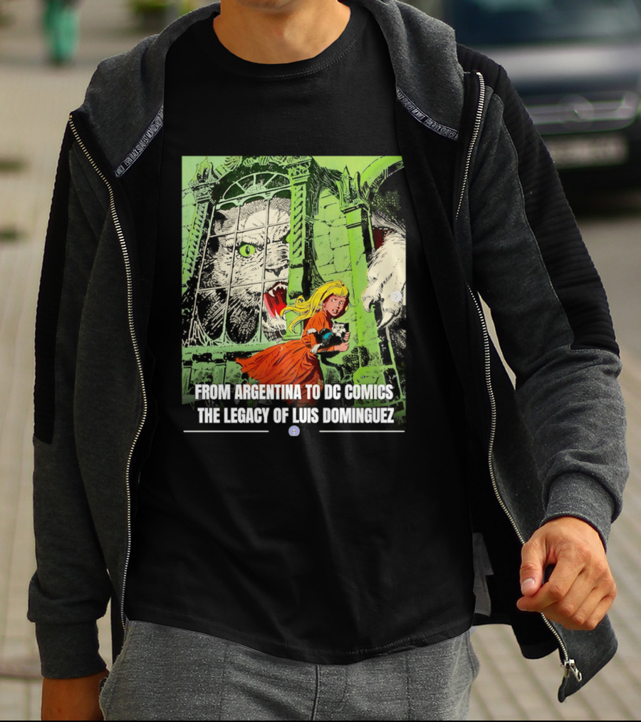 From Argentina To DC Comics The Legacy Of Luis Dominguez Vintage Comic T-Shirt