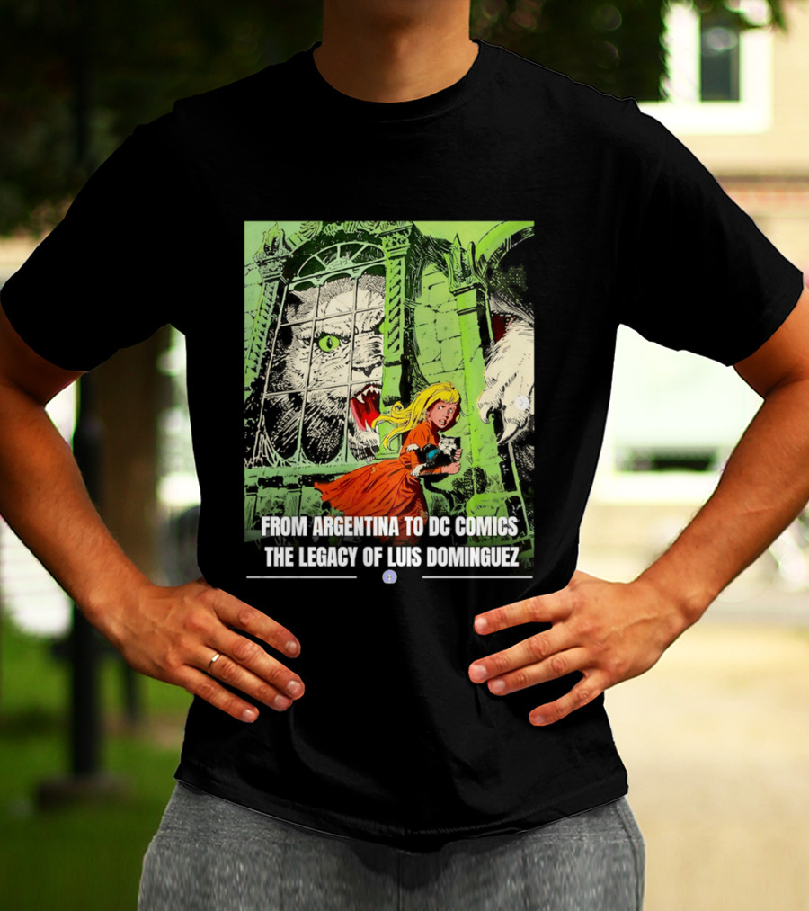 From Argentina To DC Comics The Legacy Of Luis Dominguez Vintage Comic T-Shirt