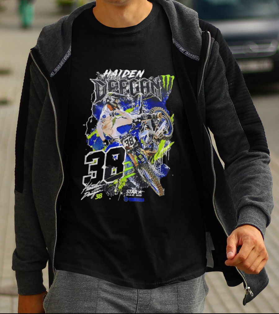 Haiden Deegan 38 Star Racing Yamaha Monster Energy Moto Cross T-Shirt