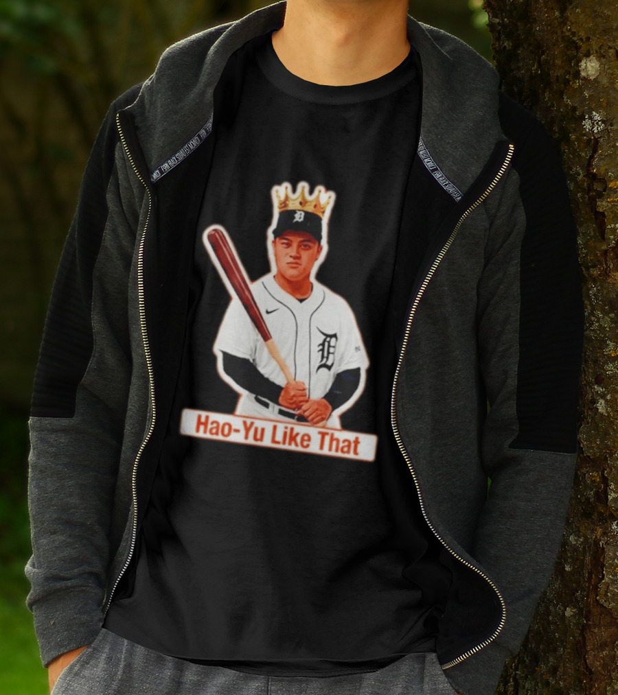 Hao Yu Like That Baseball Crown Player With Bat T-Shirt