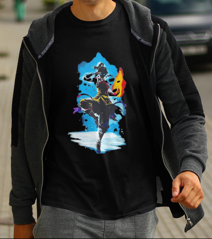 I'm The Avatar Legend Of Korra Elements Flare T-Shirt