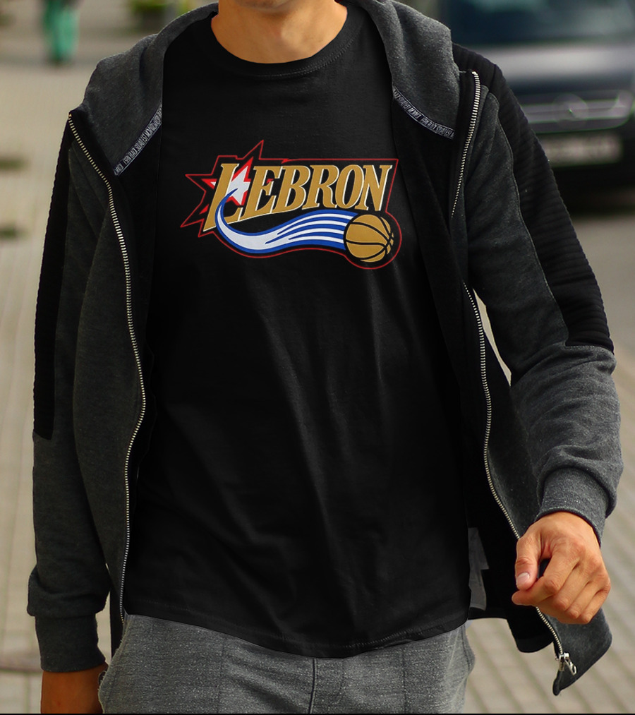 LeBron James Philadelphia 76ers NBA Crossover Concept T-Shirt