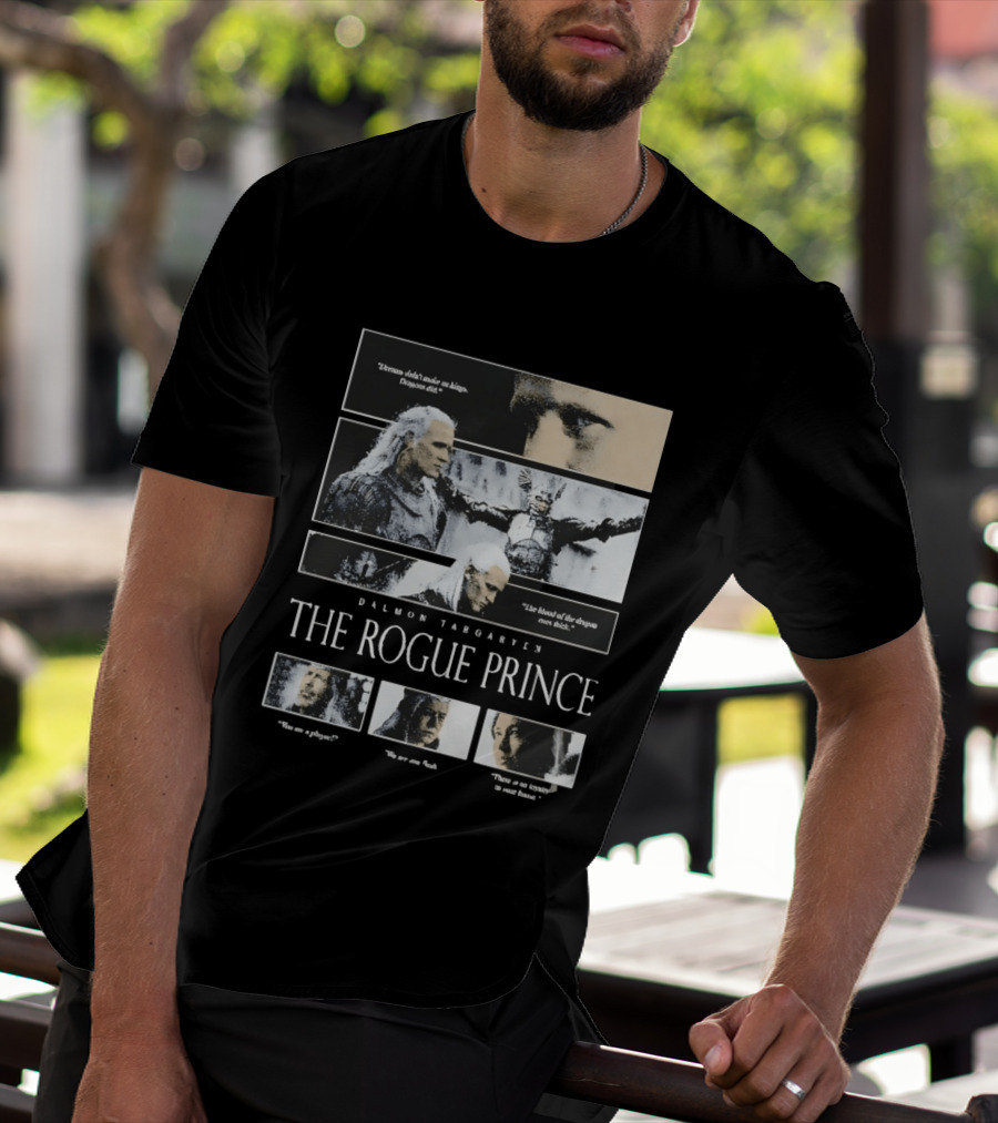 Daemon Targaryen The Rogue Prince Dragons Blood House Of The Dragon T-Shirt