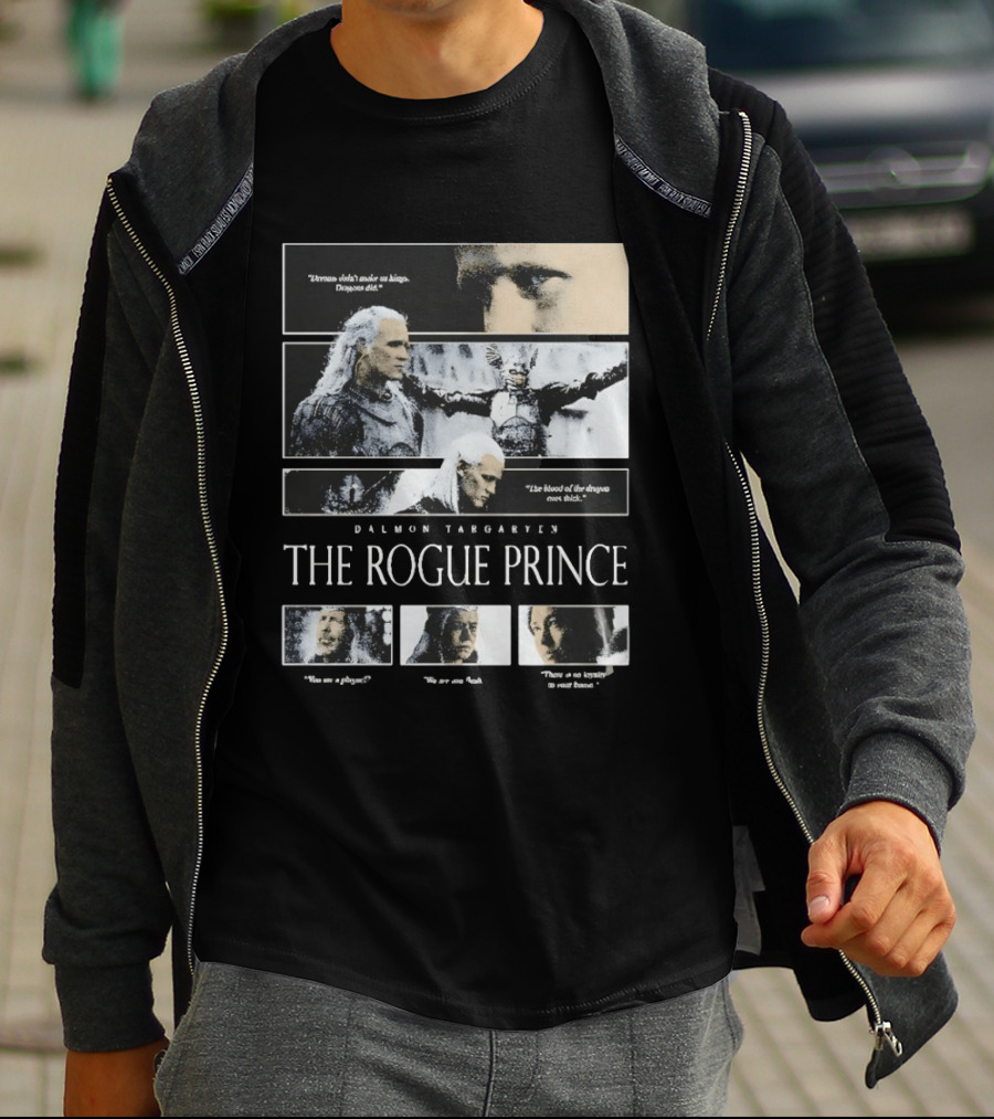 Daemon Targaryen The Rogue Prince Dragons Blood House Of The Dragon T-Shirt