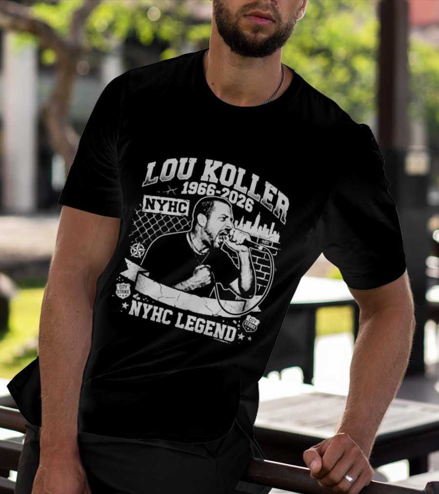 Lou Koller 1966 2026 NYHC Legend NYHC T-Shirt