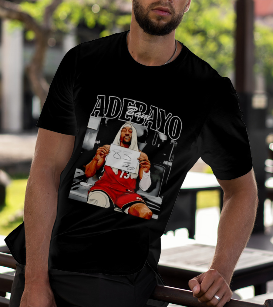 Miami Heat Bam Adebayo Number 13 83 Points T-Shirt