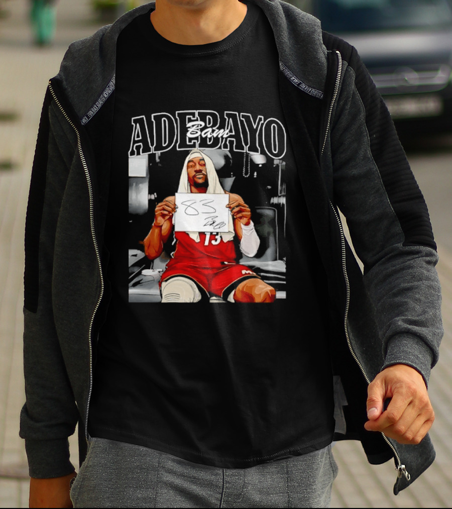 Miami Heat Bam Adebayo Number 13 83 Points T-Shirt