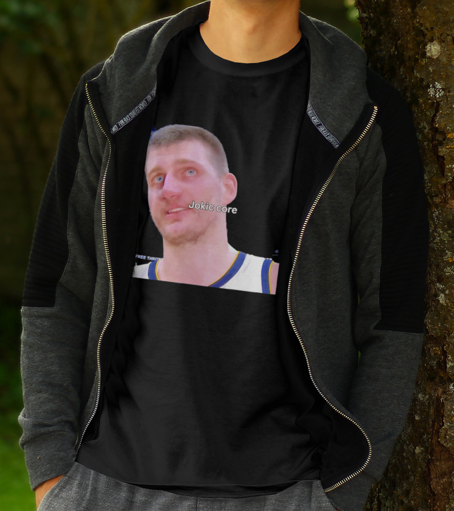 Jokic Core Nikola Jokic Free Throw Basketball T-Shirt