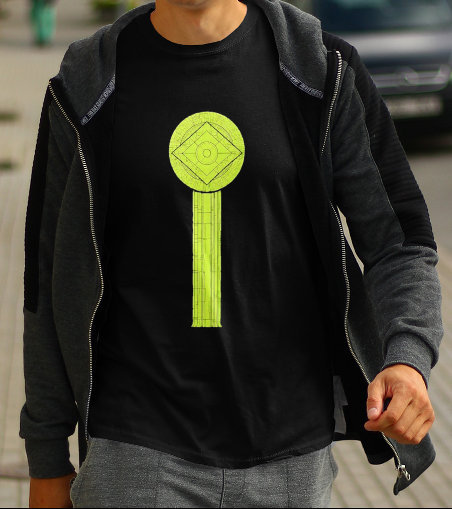 Robert Downey Jr Mystic Eye Key Circle And Lines T-Shirt