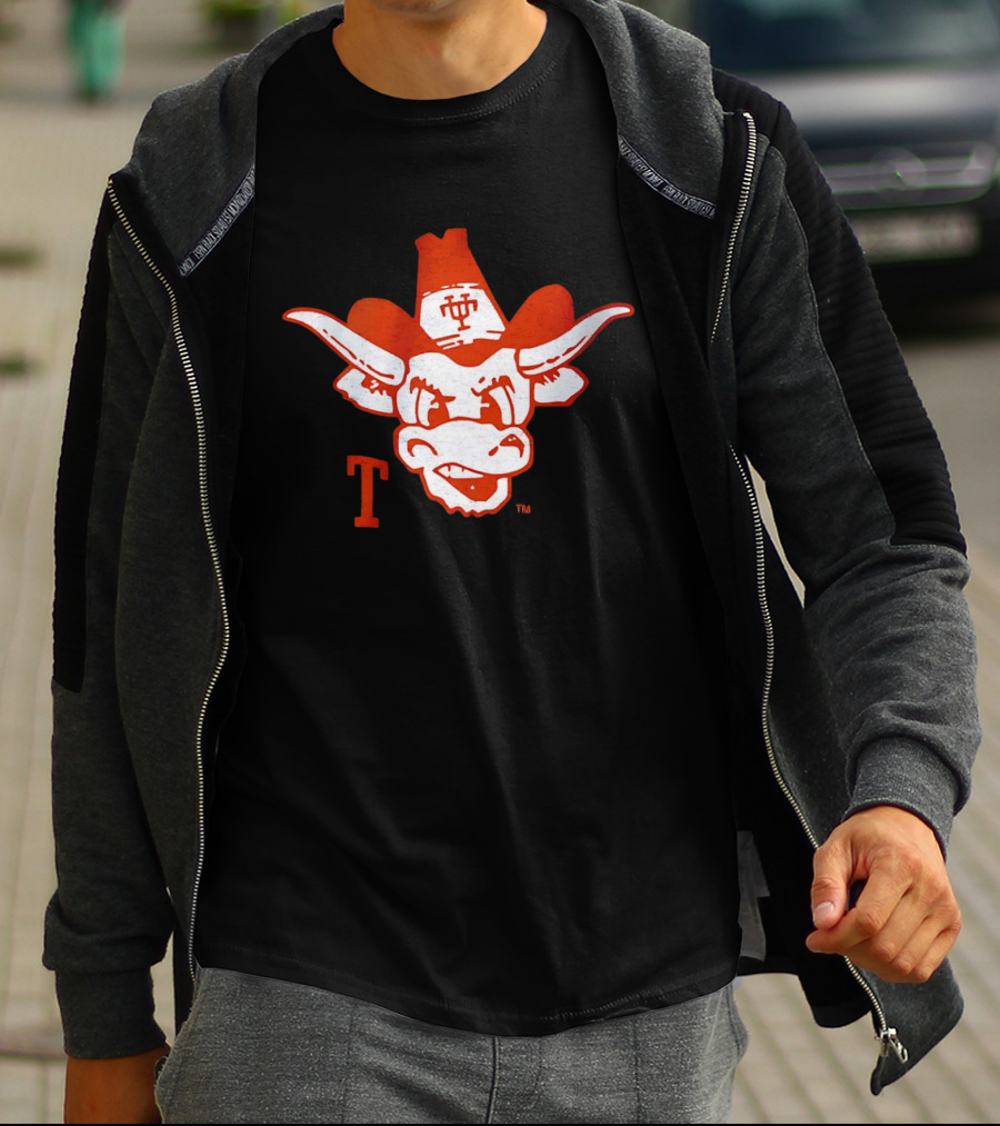 Texas Longhorns Big Bevo Face UT 2026 T-Shirt