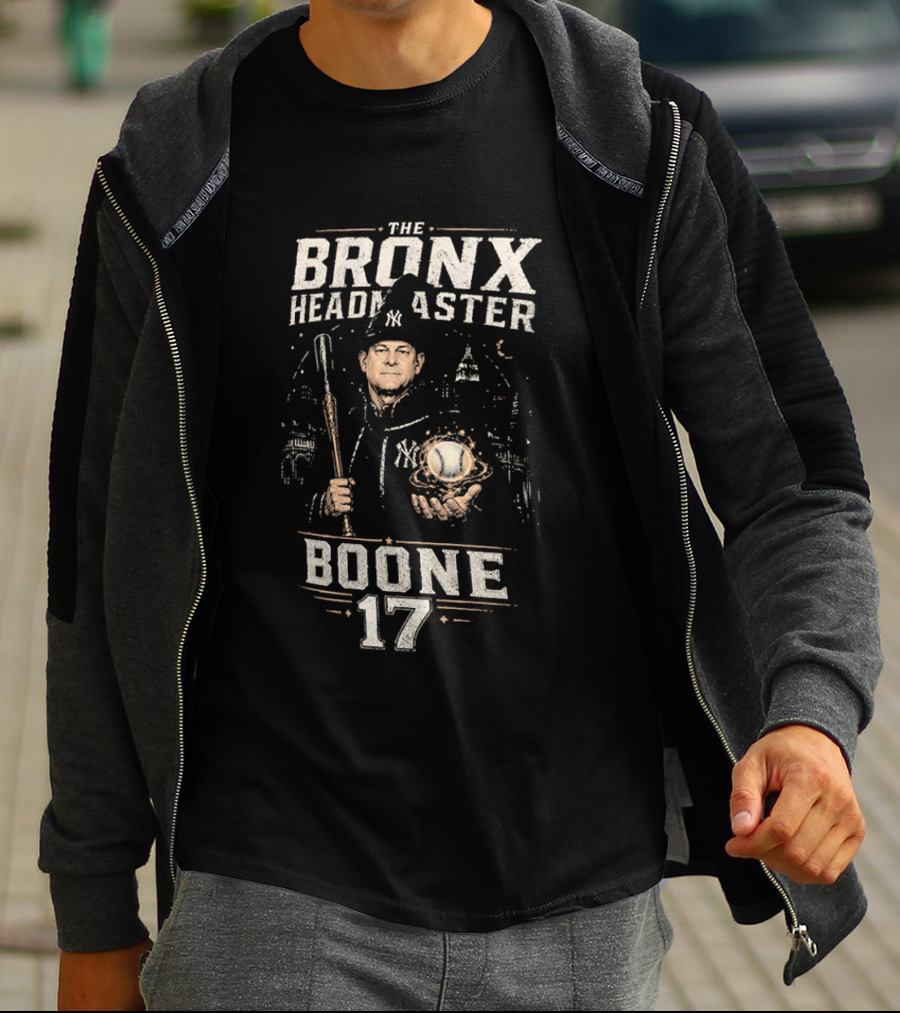 The Bronx Headmaster Boone 17 New York Yankees Cityscape T-Shirt